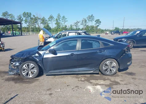 2017 Honda Civic Ex-T z USA, uszkodzony, nr VIN 19XFC1F3XHE022115